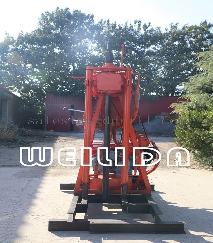 mini rotary core drill mine drilling rig machine