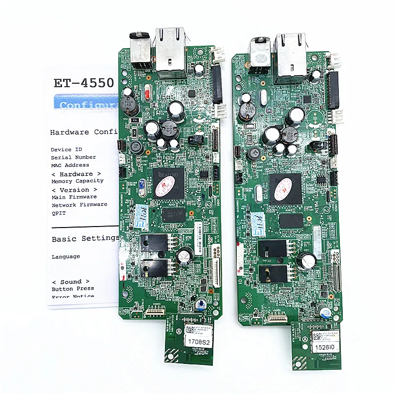 Original Refurbished Mainboard ET4550 Formatter Card 4550 Motherboard For Epson ET-4550 Inkjet Printer Parts Main Logic Boards