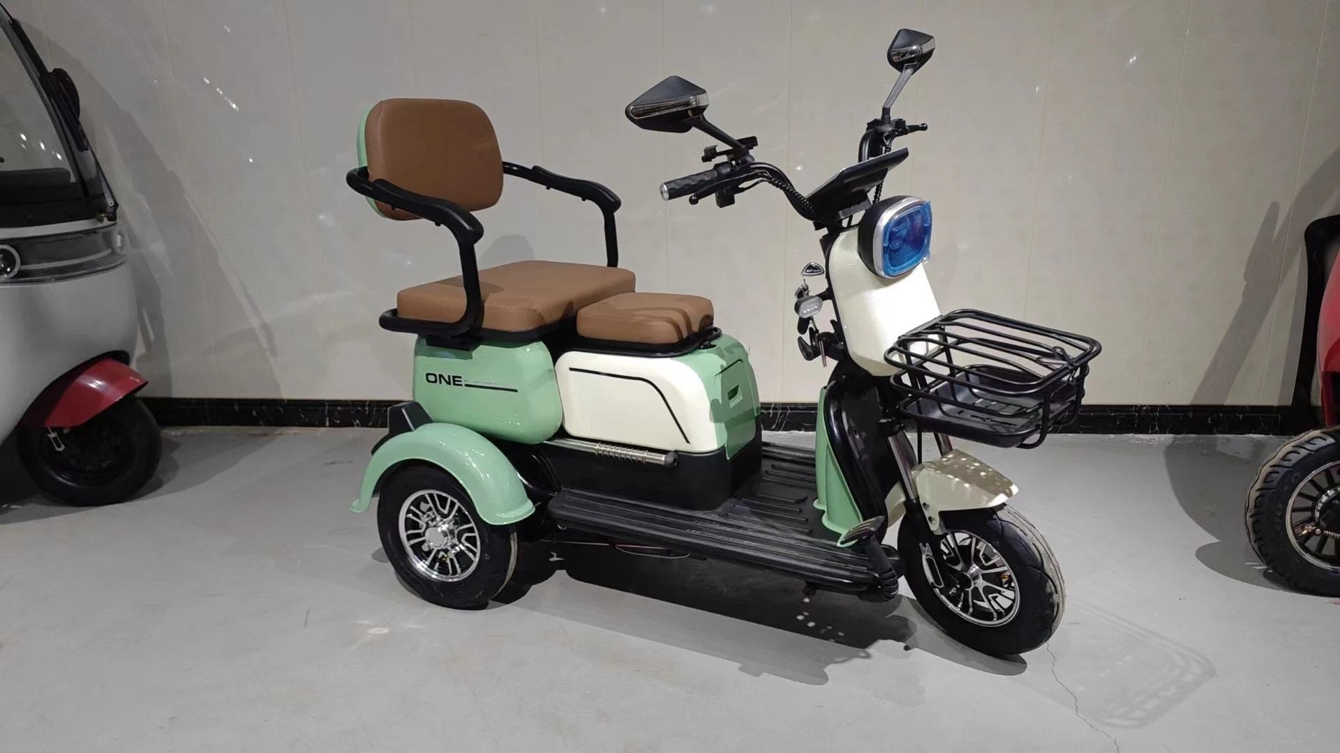 Parts 3 Wheel Passenger Disabled Fat Electric Tricycle New X3