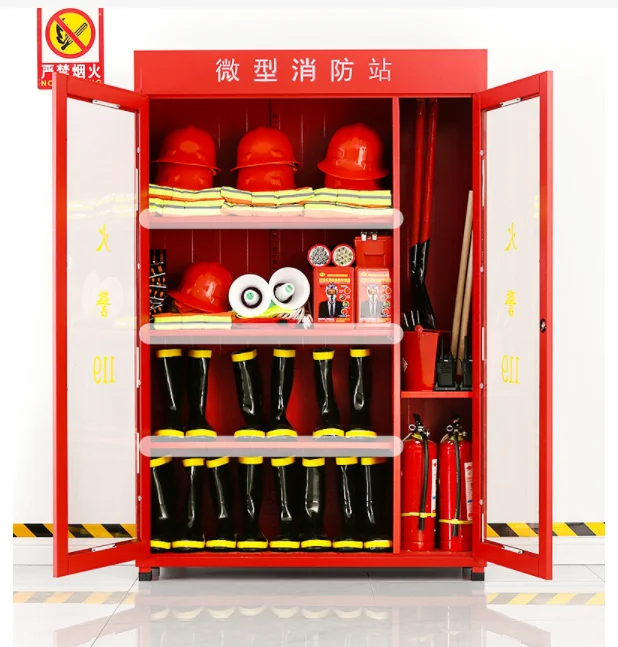JAS-170 OEM steel fire hose reel box fire fighting fireman cabinet Fire Extinguisher Cabinets