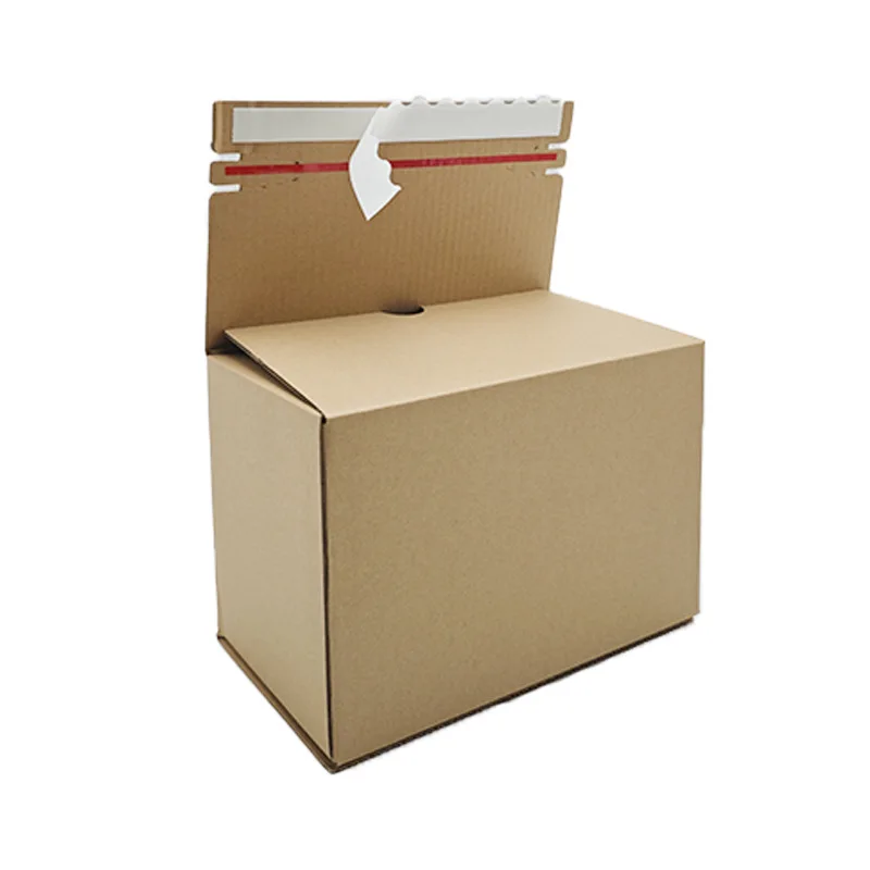Customize High Qualtity Corrugated Cardboard Boxes Zipper Packaging Box Shipping Mailing Carton