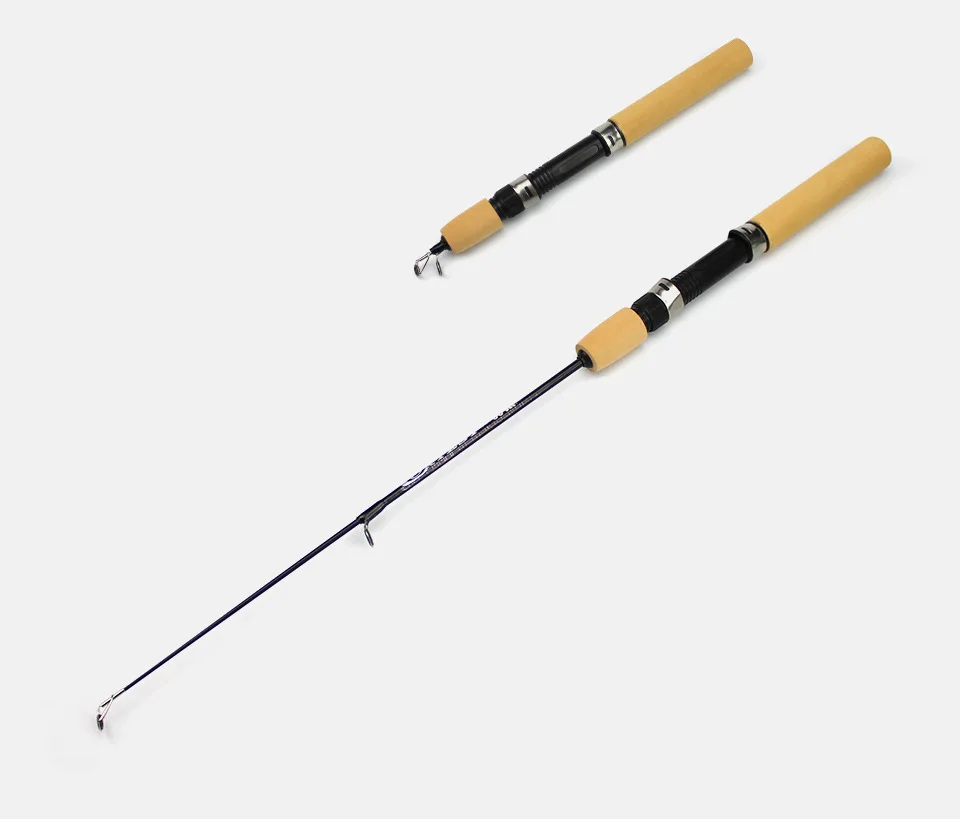 Whole sale good quality 1.0m telescopic fishing rods prawn pole ultralight shrimp fishing rod prawn fishing rod