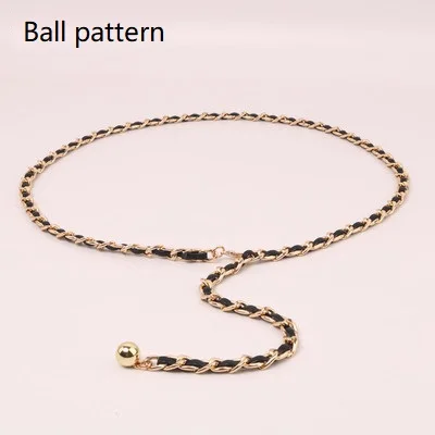 New Trendy European and American Apparel Accessories Multilayer Body Shell Waist Chains Belt for Women
