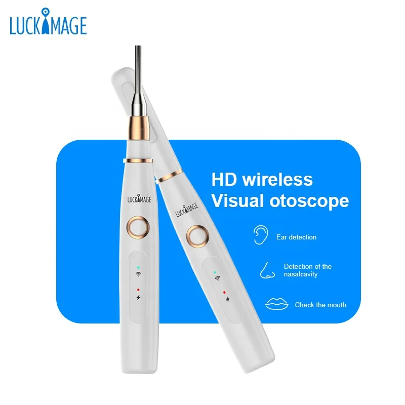  Luckimage Новые поступления мини-камера отоскоп для ушей эндоскоп