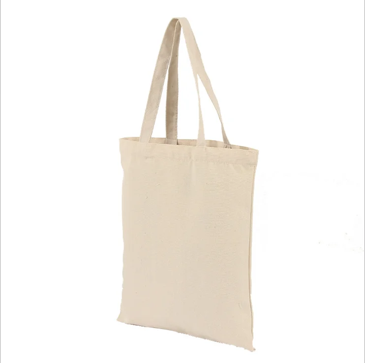 
Wholesale Custom Print Plain White Blank Low Moq Cheapest Cotton Canvas Shopping Bag 