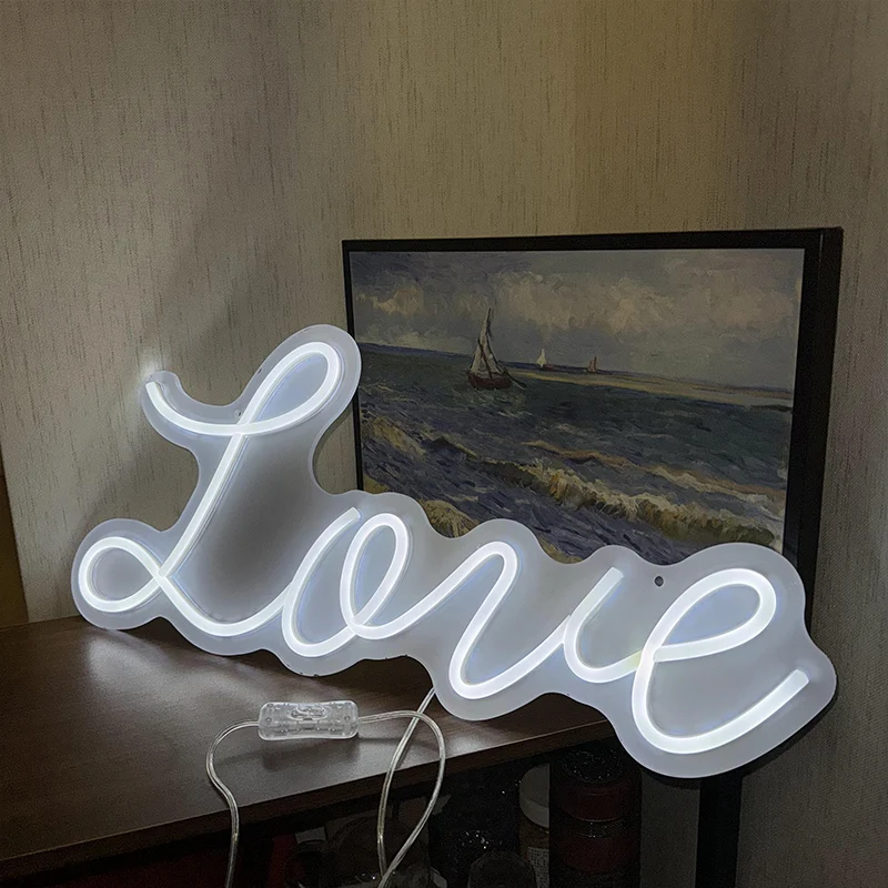 New Wholesale 12V Better Free Design Custom Led Neon Acrylic Material neons sign Free Design Custom Neon sign For Sale