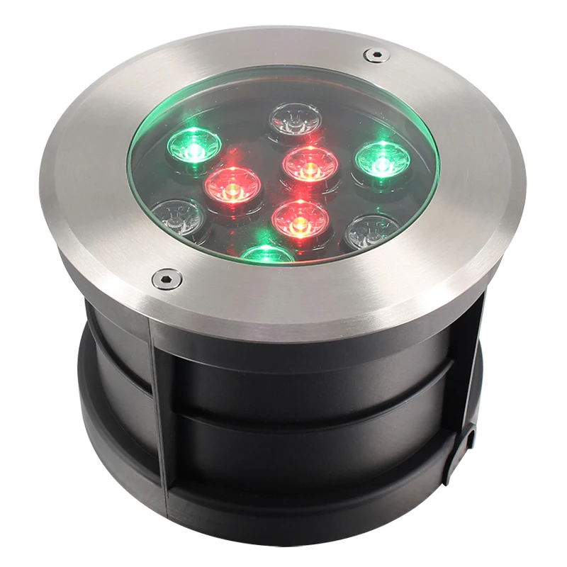 Hot Selling RGB DMX512 IP68 Waterproof Recessed Ground Underwater Led Pool Light
