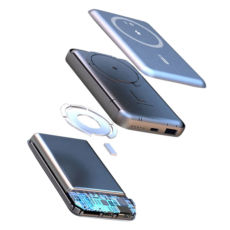 NEW Hot Sale 15W PD fast charge Portable Wireless Charger 10000mAh Qi Magnetic Power Bank Wireless