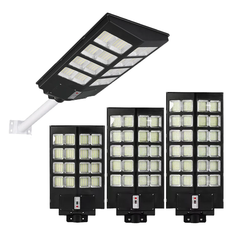 High temperature solar powered street lamp 600w 800w 1000 watt Led Outdoor integrated solar street light with Remote Control
