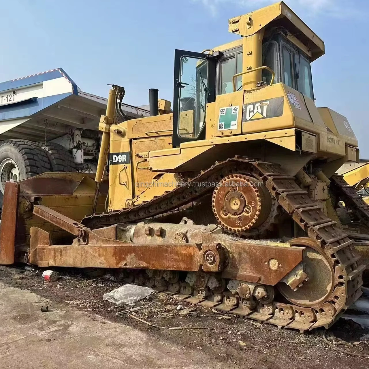 Used bulldozer, Caterpillar D9R,original Japan, Industrial Crawler Dozer D9R Bulldozer, D9R Crawler Bulldozer