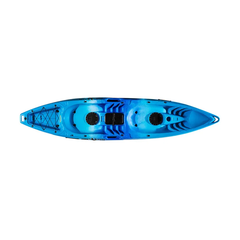 2 person Hot selling kayak for outdoor sports safety LLDPE plastic adult kayak for water sports