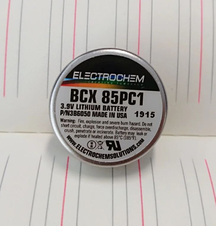 Литиевая ячейка/батарея BCX 85PC ELECTROCHEM P/N3B6050