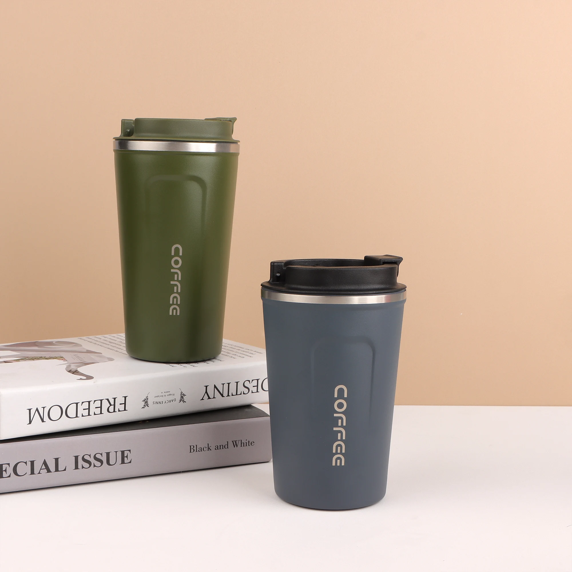 Best Sale 380ml 510ml Eco-friendly Vacuum Insulated Reusable Tumbler Double Wall Stainless Steel Travel Coffee Mug