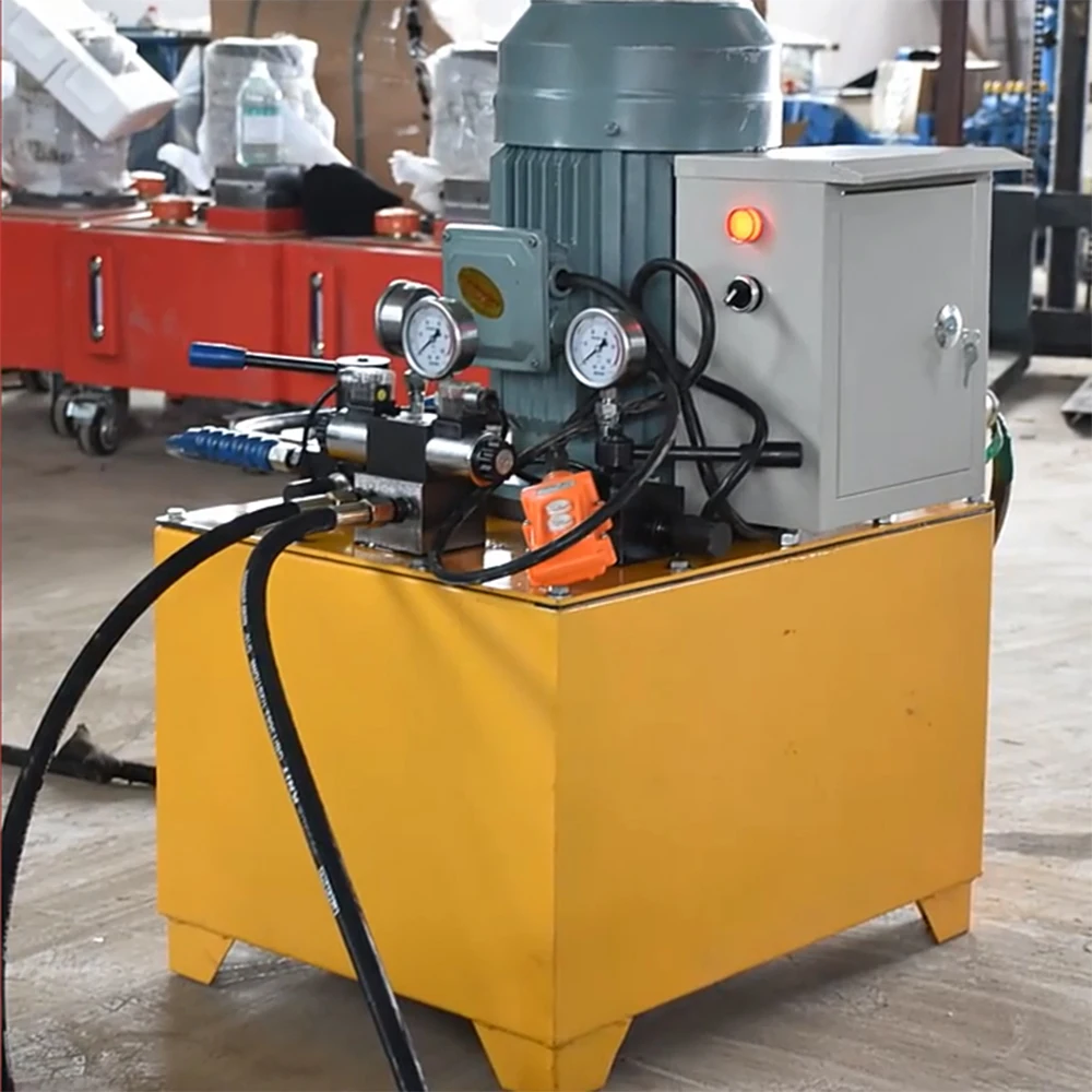 Post tension 70Mpa high pressure electric hydraulic pump power pack station