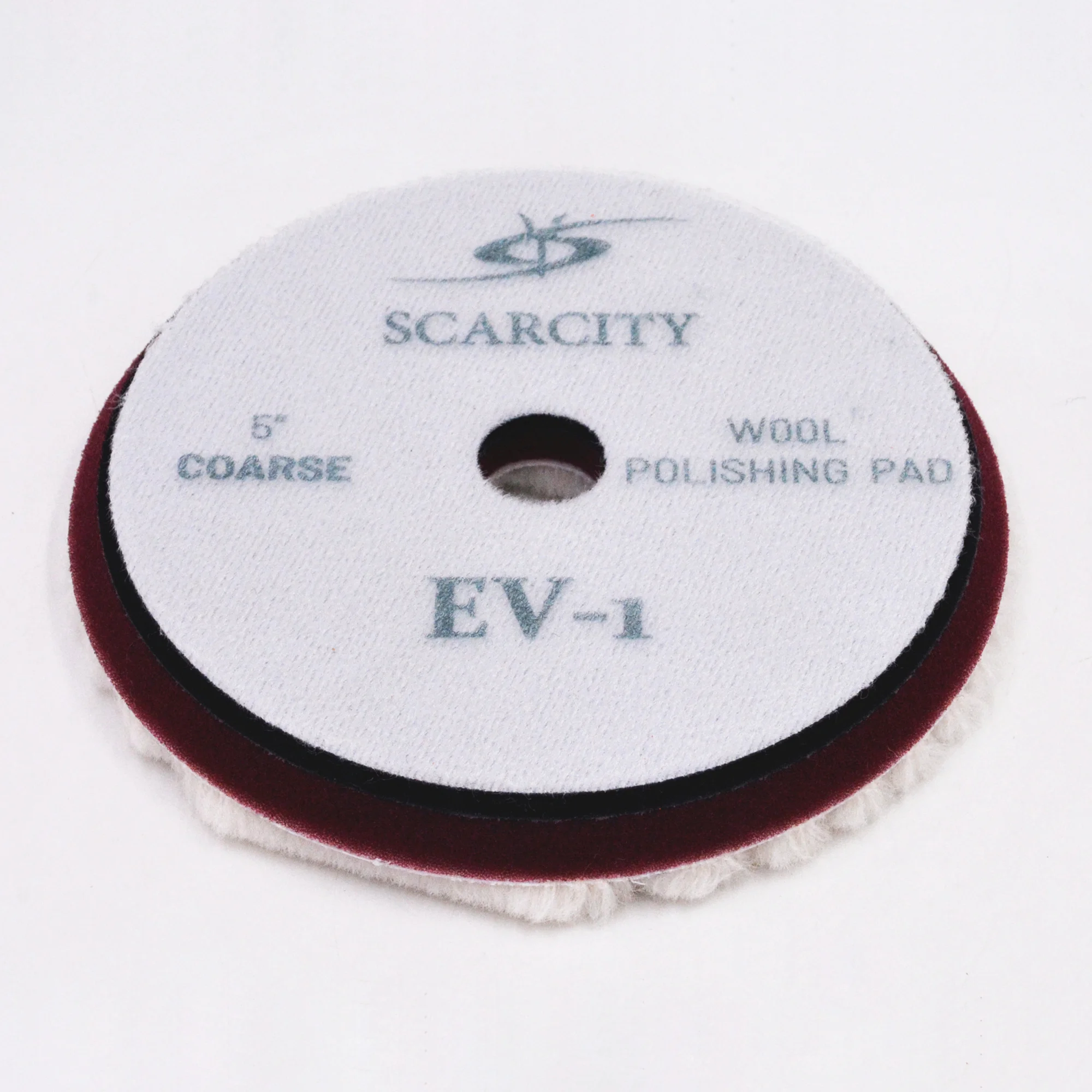 SCARCITY 125mm 5inch Wool Multi Purpose Polish Pad EV-1