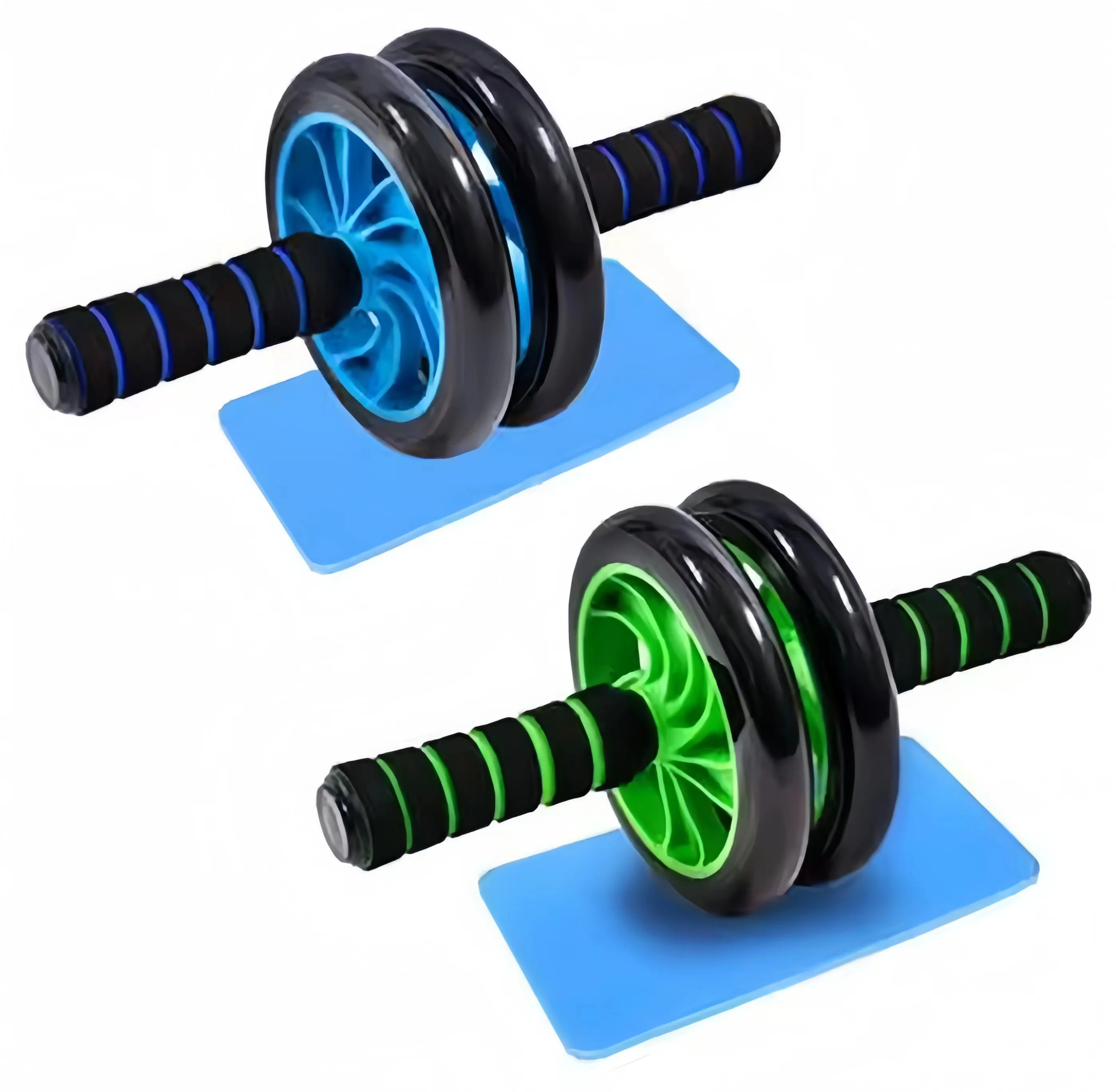 Colorful fitness equipment abdominal wheels roller for training core muscles