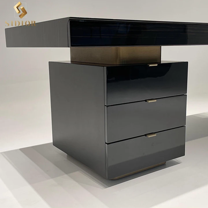 Hot Selling modern luxury home CEO manager office desk executive office desk