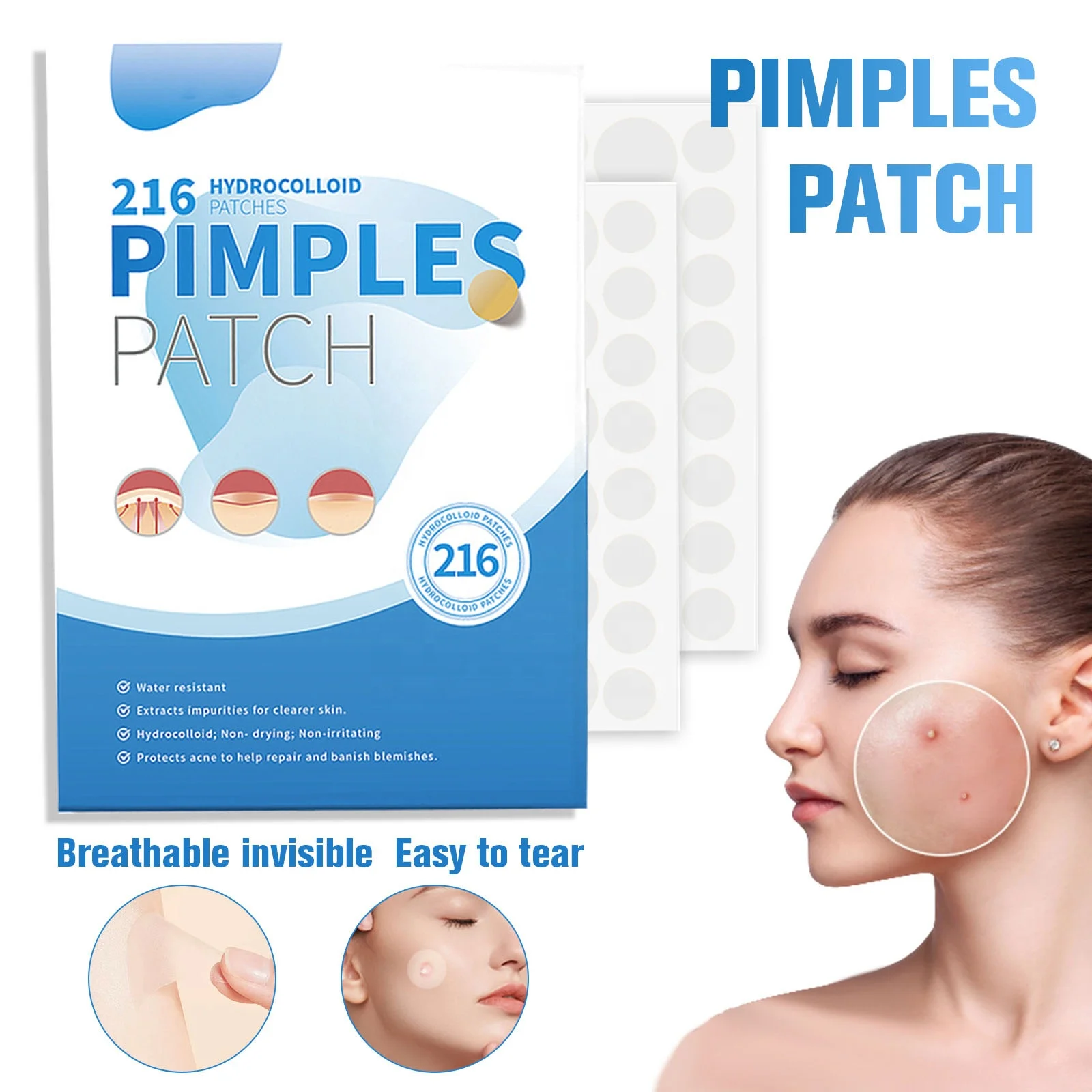 invisible powder free pimple patch acne treatment pimple patch acne acne treatment ready stock