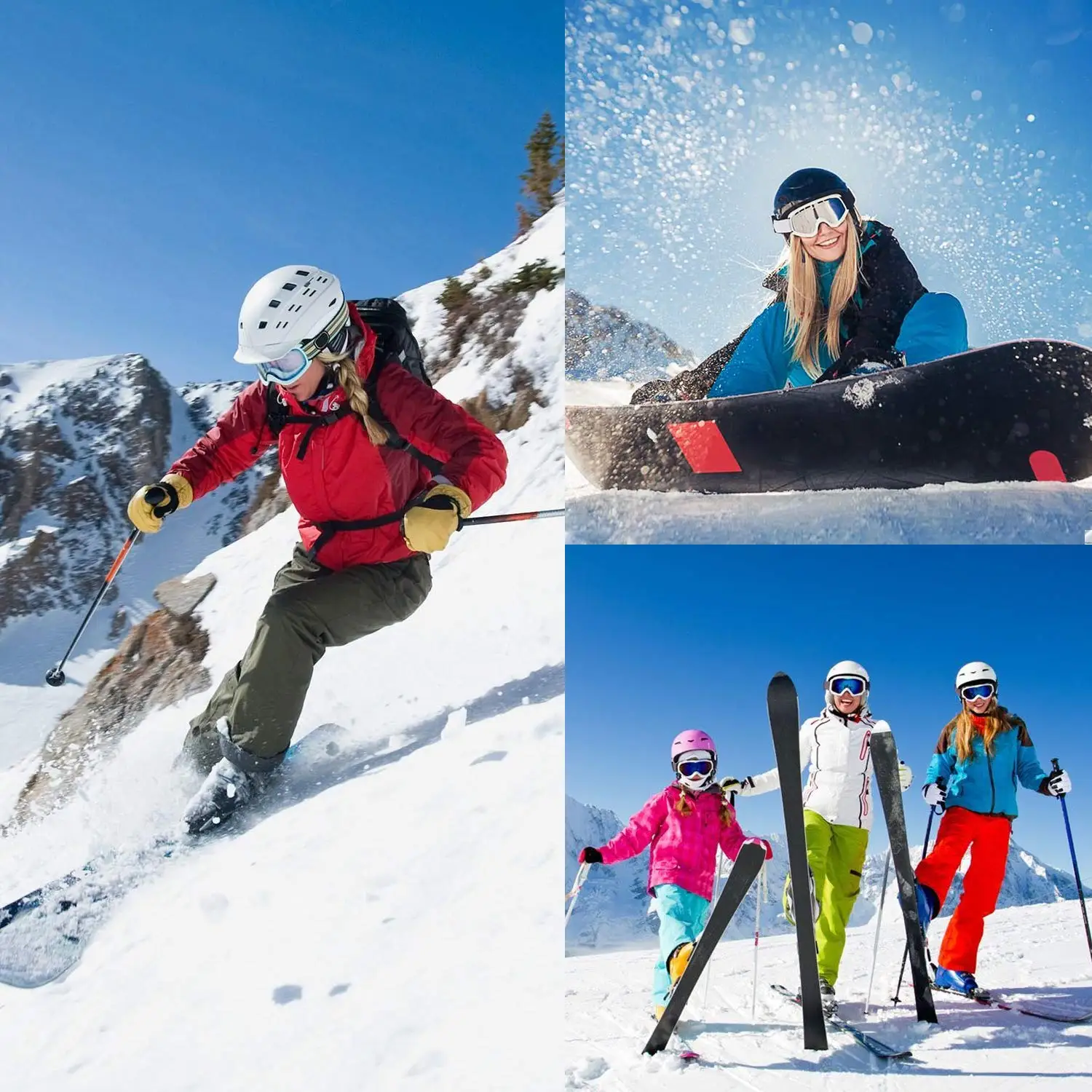 Ski Socks for Skiing Snowboarding Warm Winter Thermal Socks