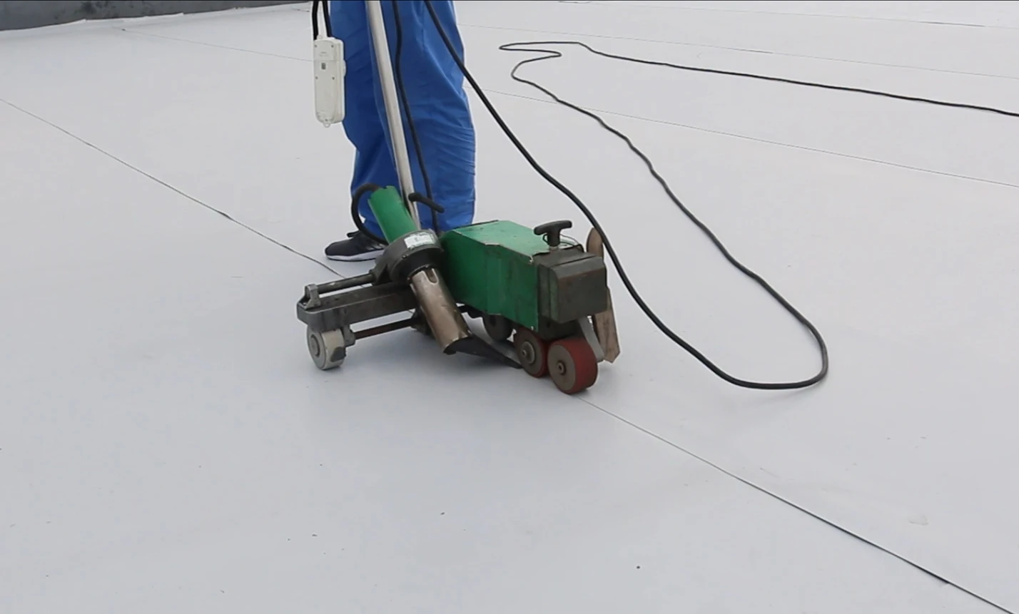 Прямые продажи с завода, кровельная водонепроницаемая ПВХ водонепроницаемая мембрана, однородная