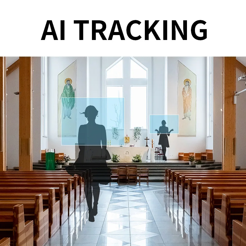 PTC-20S PoE HD-MI 3G-SDI USB 1080P60 HD IP Broadcasting Auto Tracking Video Conference Live Streaming PTZ Camera