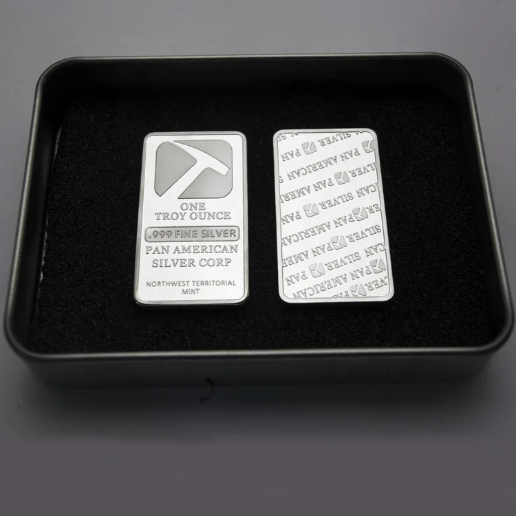 FS-Craft Factory Cheap Price Best Sell 1 Ounce Metal Bullion 999 German Silver Bar