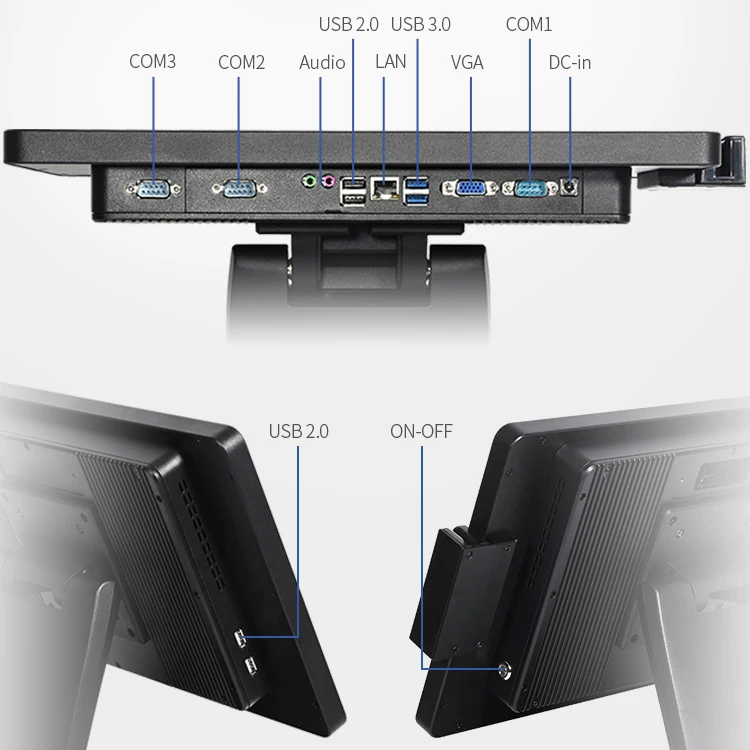 15 inch wholesale all in one windows pos system