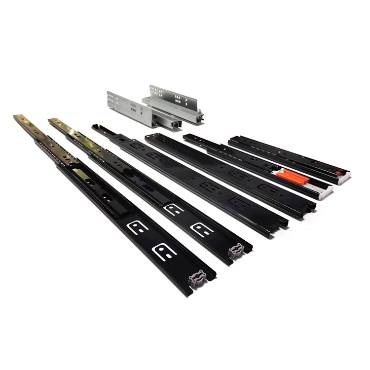 XPY Concealed runners channel ball bearing Furniture Drawer Slides Guide Rails Channels