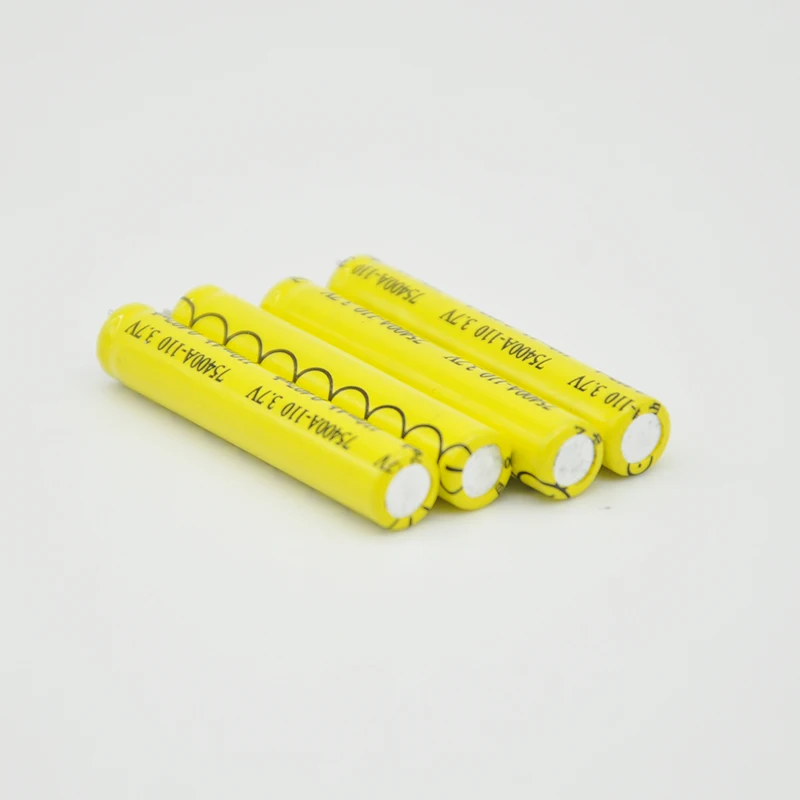 XYC 75400 110Mah 3.7V Capacitor Pen Visual Glasses Laser Brush Eyebrow Shaver Capacitor Lithium Ion Battery 3.7V 110Mah