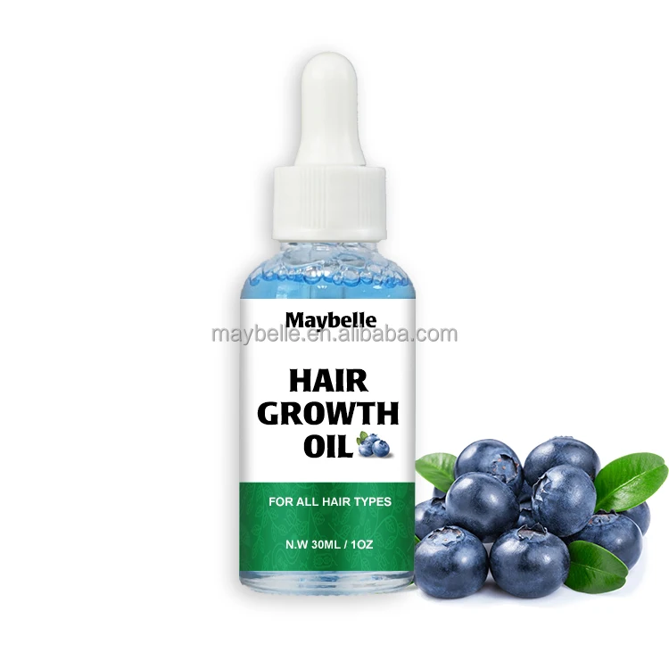 1oz Private Label 100% Natural Reduces Dandruff Organic Hair Growth Oil Pineapple Scent Hair Growth Oil For Men Hair Serum