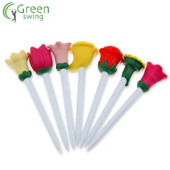 
New Design Fruit Golf Tee-Trumpet Flower Tee 