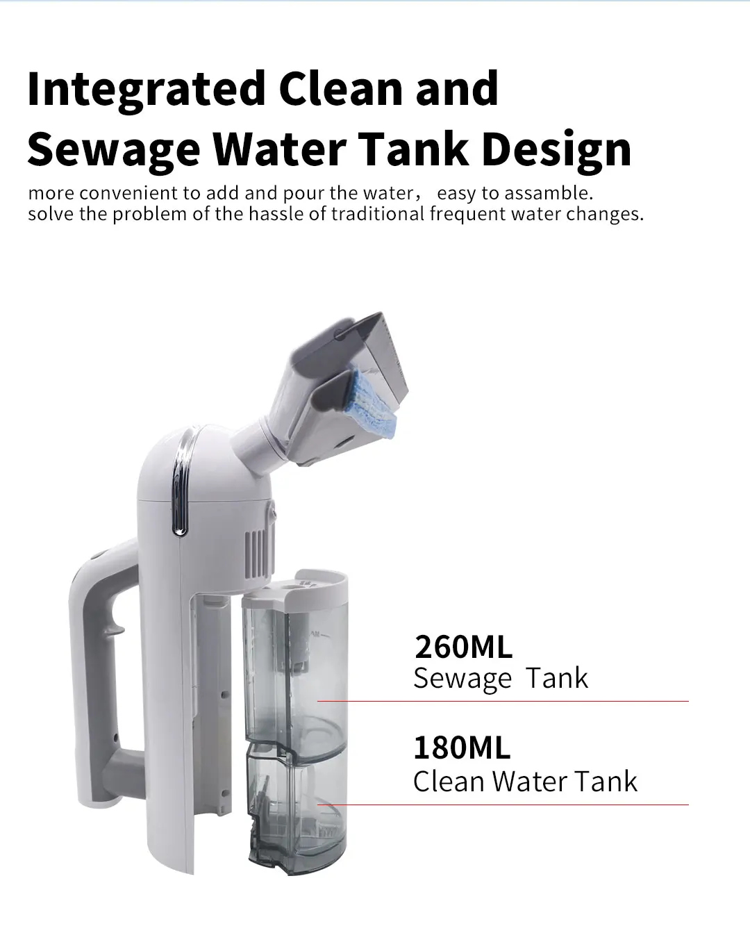 Car Home Wireless Window Vacuum Cleaner Wall Glass Squeegee Telescopic Portable Vacuum Automatic Electric Window Cleaner