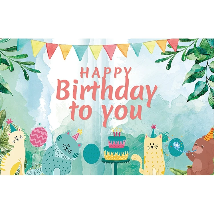 High Quality Boys Birthday Backdrop Background Banner with Photo Football Club Sports