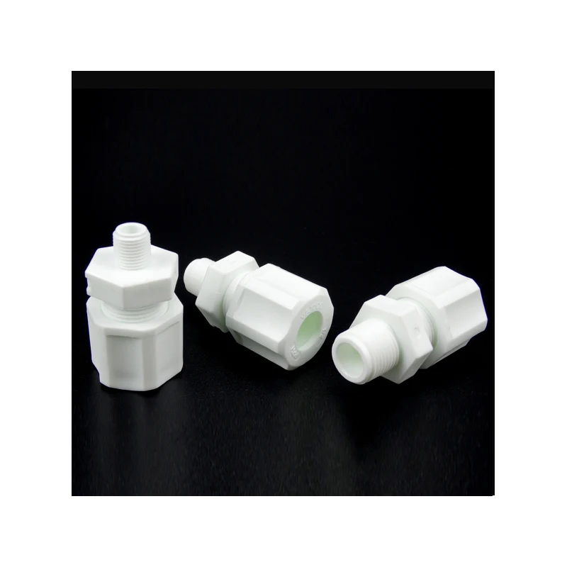 China Good Price Pipe Fitting PP External teeth direct to the head PPH male connectors origin