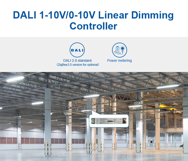 Шэньчжэнь Amelech IP20 3A DALI to 1-10V/ 0-10V линейный регулятор затемнения с измерителем мощности