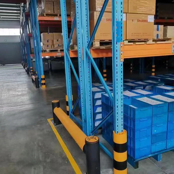 Warehouse storage upright steel column guard protector for pallet racking