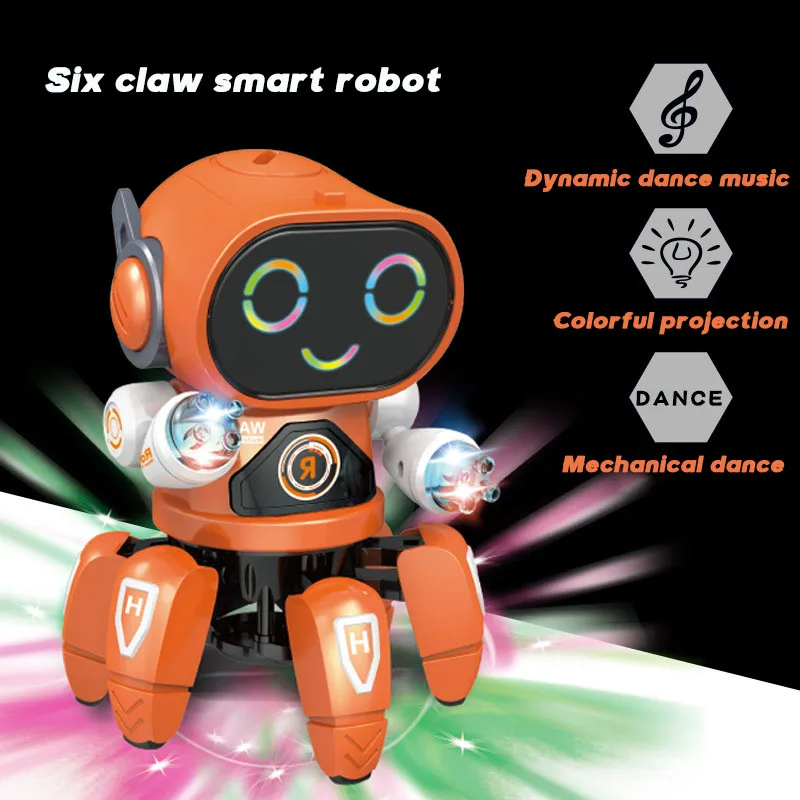 2023promotion Gift Cheap Kids Robot Toy With Light And Music Battery Operated Dancing Robot For Kids