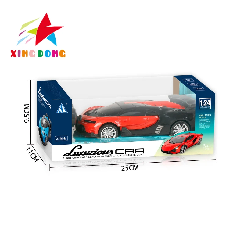 2024 hot  selling Remote Control Car Rc Auto 4CH Simulation Cool Sports Rc Car Model Radio Control Car Toys