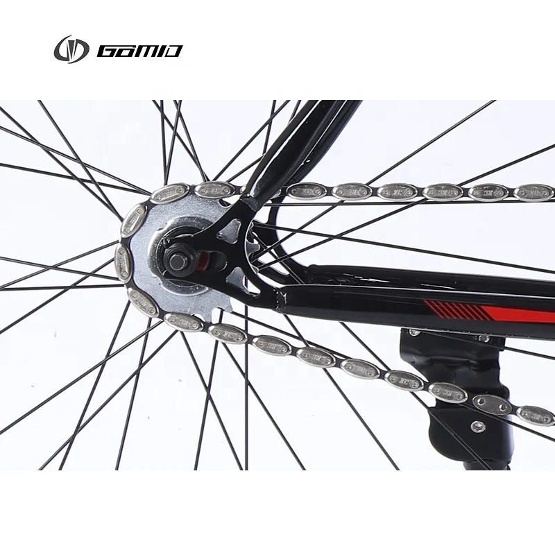 GOMID steel frame bisiklet single speed fixed gear bike custom track bicycle racing bike bicicletas flip flop hub gear cycle