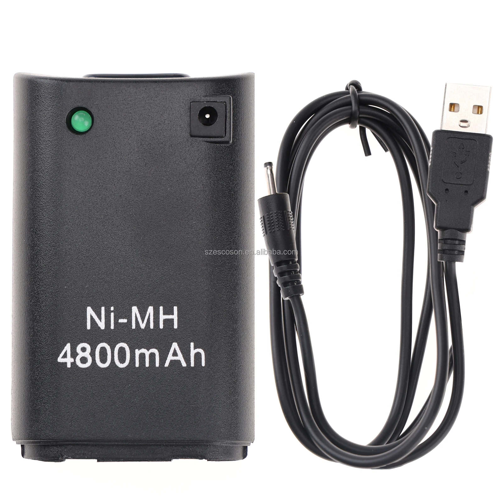 360 xboxs 2 4 В 4800 мАч батарея для Xbox игровой контроллер аккумуляторная X360 с USB-кабелем