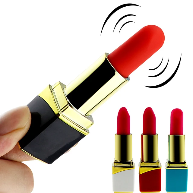 USB Charging Mini Lipstick Vibrator Sex Toy Female Masturbator Nipple Massager Vibrating Lipstick Bullet Vibrator Love Girl Toy