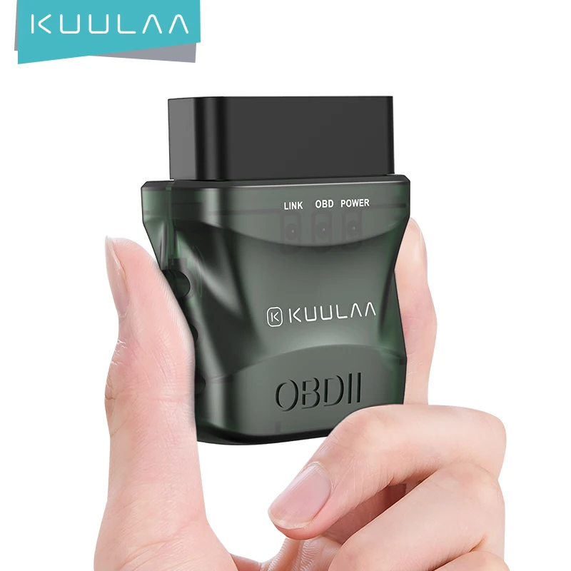 Kuulaa OBD2 сканер синий зуб 4,0 OBD 2 Автомобильный диагностический инструмент для IOS Android диагностический сканер OBDII код читателя