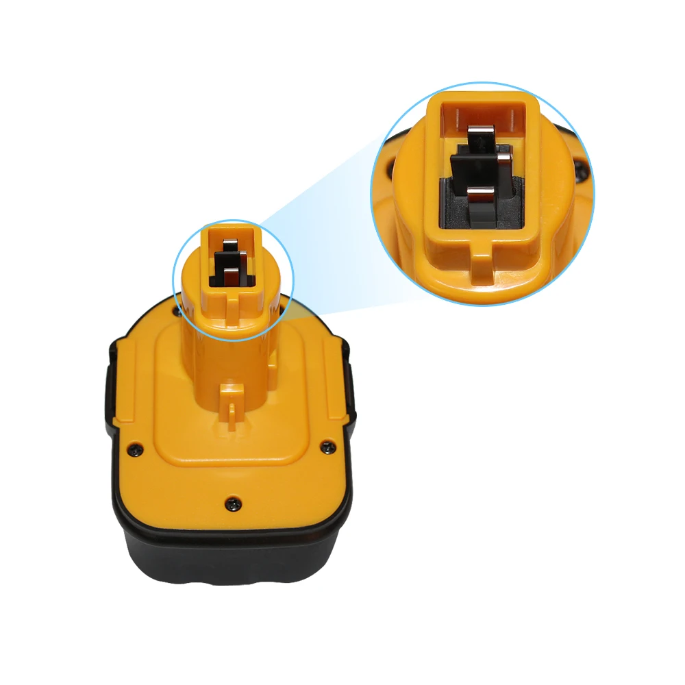 For Dewalt DE9071 DW9072 DE9075 Hot Sale 12V Drill Power Tools Batteries Replacement 2.0A NI-MH Rechargeable Batteries