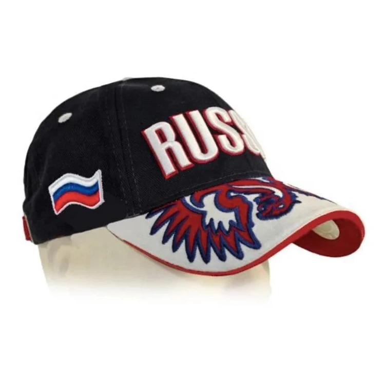 Russia high quality Caps strip blank baseball cap and hat  lron Hoop sport Cap