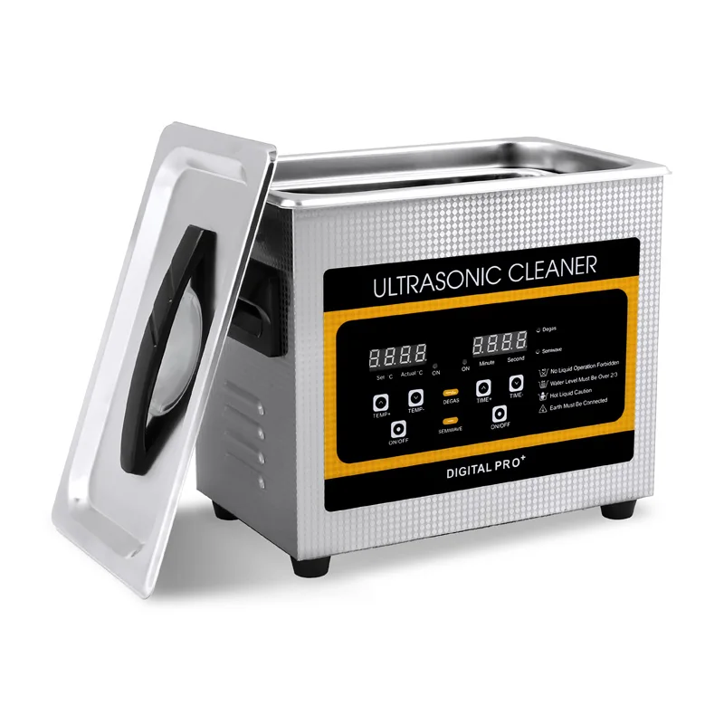 3.2L Ultrasonic Cleaner Bath Circuit Board Metal Mould DPF Oil Parts Degreasing Ultrasound Washing Machine 120W Tank 3L SUS304