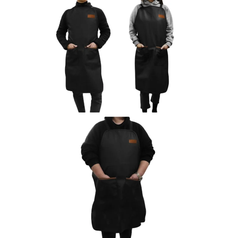 Rubber Vinyl Waterproof Apron for Men Women Dishwashing lab work apron