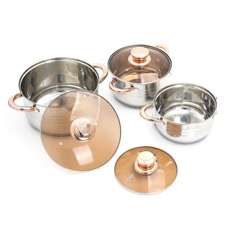 12 Piece Stainless Steel Kitchen Cookware Set