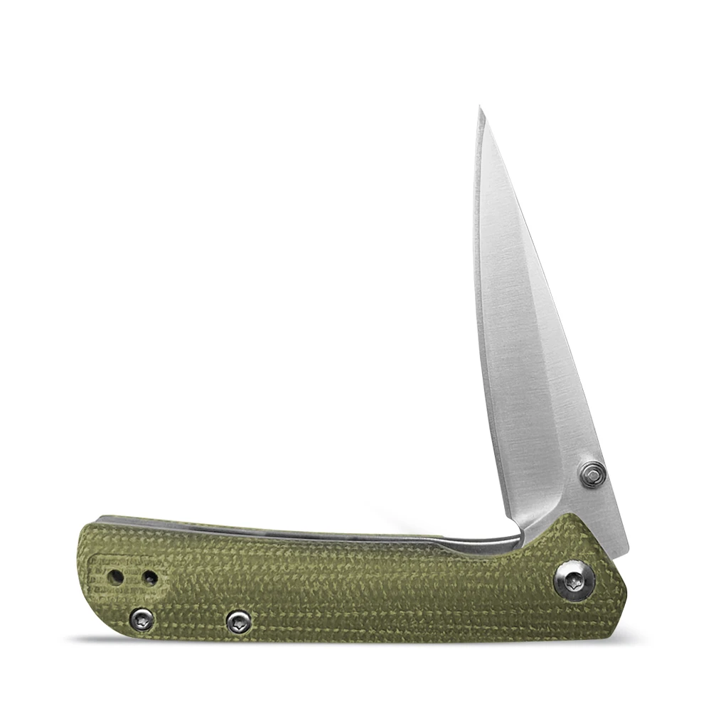 D2 AUS-8 сталь зеленый черный цвет micarta Ручка выживания Открытый складной портативный нож