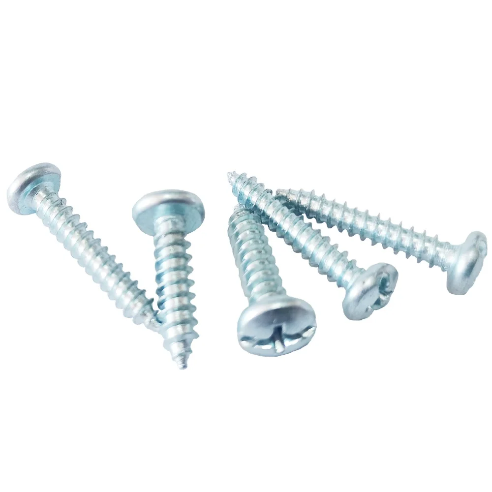 M0.8 M1 M1.2 M1.4 M1.7 M2 M2.3 M2.6 M3 PA Phillips Micro Laptop Screws Pan Head Self-tapping Electronic Small Wood Screws