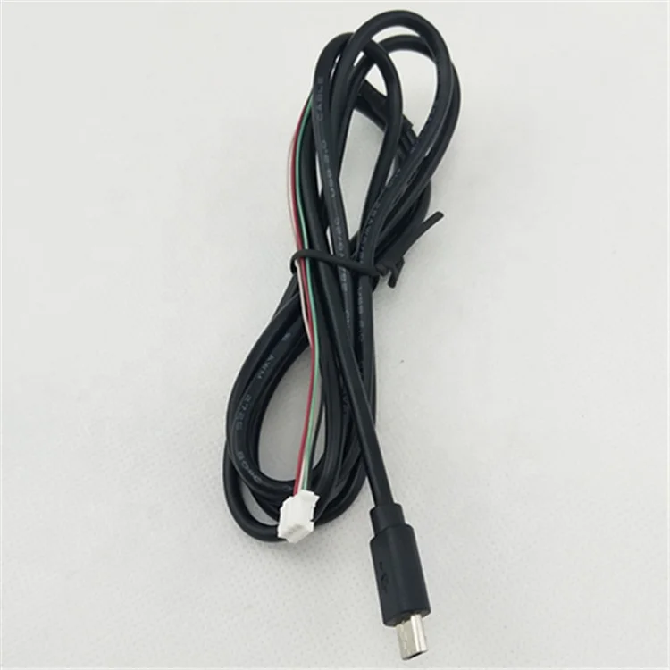 China Factory Custom Wire Harness 26AWG  Micro 5p to ph2.0 4p Terminal Wire  Micro 5p USB Cable